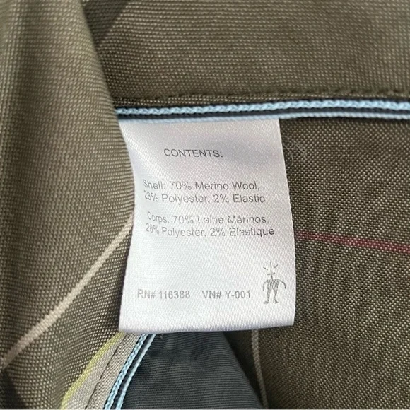 Smartwool Plaid Merino Wool Mini Skirt – Gorpcore Utility Outdoors Preppy - Picture 12 of 15